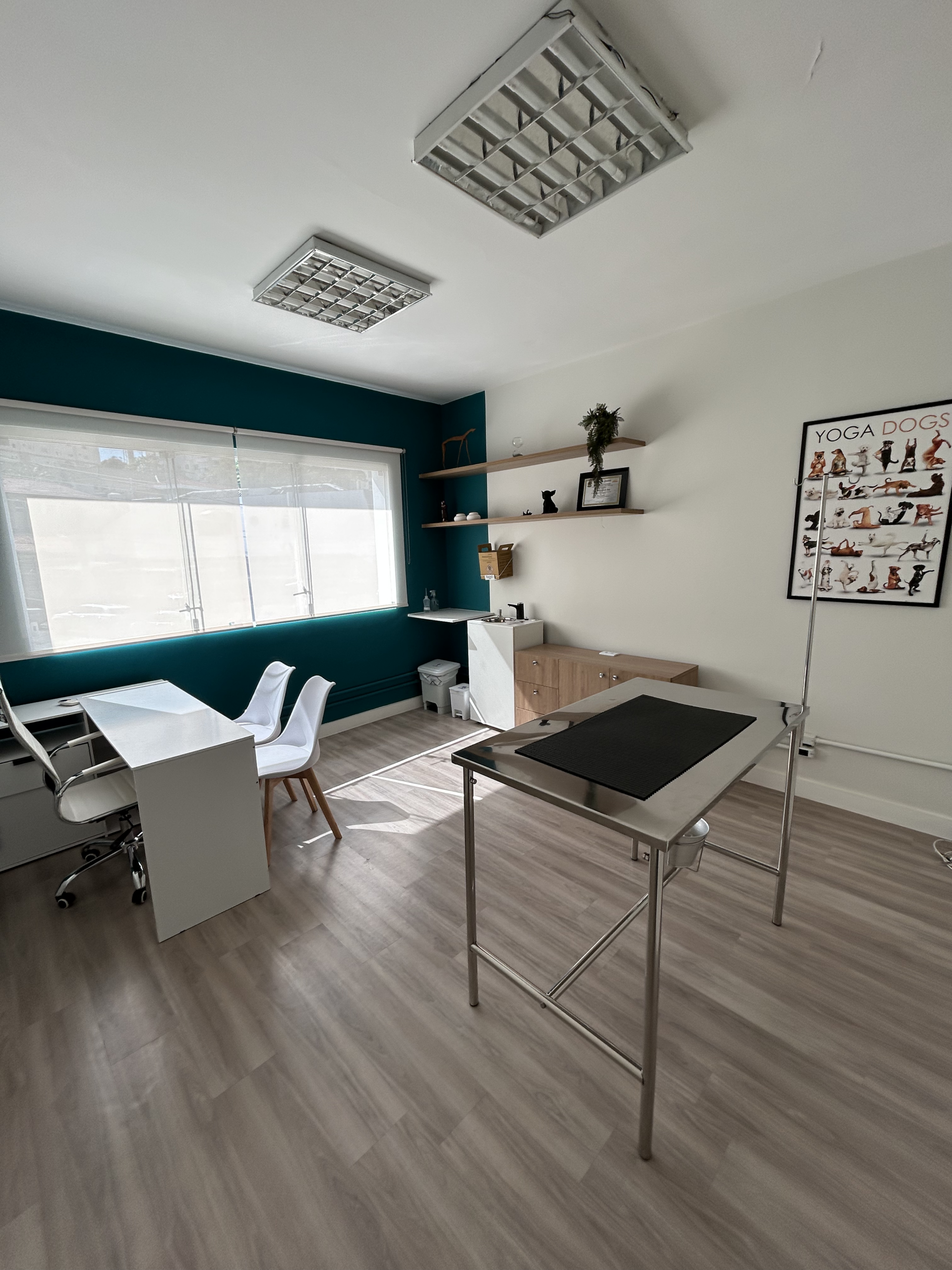 Sala de consulta da Lúmia